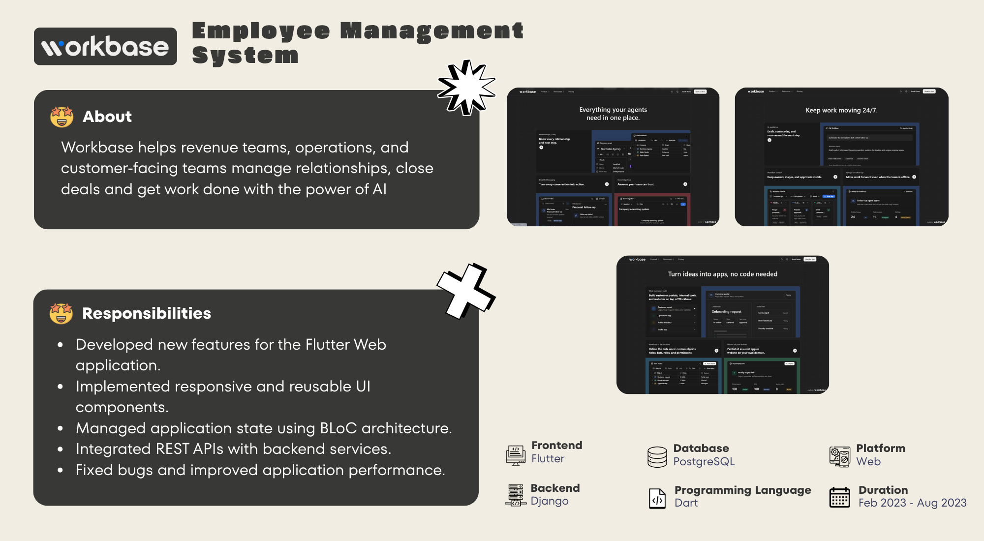 Employee Management System alternate screenshot
